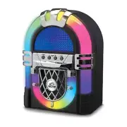 Victor Mini Bluetooth Jukebox w Multicolor LED Lighting