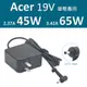 充電器 適用於 宏碁 ACER Swift 3 SF314 19V 2.37A 3.42A 45W 65W 變壓器
