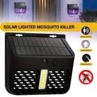 Electric Fly Bug Zapper Mosquito Insect ​Killer Solar Powered UV Lamp Pest Trap