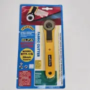 Vintage OLFA Rotary Fabric Cutter 28mm Model RTY-1/G Quilting Sewing Tool New