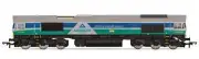 Hornby R30428TXS OO Gauge RailRoad Plus with Sound Aggregates Class 66 Sence 667