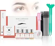 Eyebrow Lamination Kit, Instant Professional Brow Lift Kit At home, DIY Eyebrow Perm for Fuller, Thicker Brows, Easy to Use and Long Lasting Results