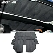Headliner Roof Heat Insulation Sound Deadener Cotton For Jeep Wrangler JK 2012+