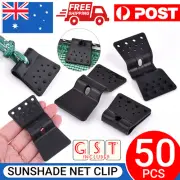 50pcs Sunshade Net Clip Shade Cloth Clips Fix Clamp Greenhouse Grommet Clips AU