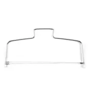 Premium Stainless Steel Cake Slicer Adjustable Double Wire Cutter Tool