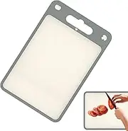Double-Sided Cutting Board,Vegetables Meat Cooking 2-Sided Cutting Board - Multi-Functional Food Handling Mat Housewife Solution for Chicken, Beef, Tomato