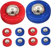 QUMIIRITY 10pcs Mini Shuffleboard Boys and Girls Rolling Bead Game Accessory Set for Indoor Family Fun