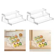 Perfume Rack Cartoon Characters Stand 3 Tier Acrylic Transparent Perfume Stand