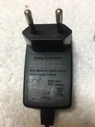 索尼愛立信sony 4.9v 450mah sony ericsson 電源插頭 充電器 手機