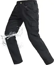 [Rapoo] Ripstop Water Resistant Cargo Tactical Pants for Men EDC Hiking Work Military Army Pants with 9 Pockets
