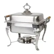 Chafer 4Qt Half Sz Sq Ss 1Ea