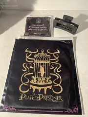 The Plated Prisoner Inspired Kindle eReader Bag & Hairclip Bookish Box NEW