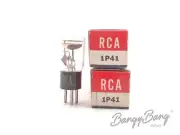 2 Vintage RCA 1P41 End-Sensing S1 Miniature Gas-filled Photo Audio Vacuum Tube V