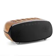 Music Clock Humidifier With Volcano Light
