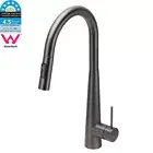 WELS Gun Metal 2 Mode Pull Out Down Faucet Laundry Spout Kitchen Mixer Sink Tap