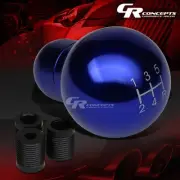 M8/M10/M12 THREAD 5-SPEED MANUAL RACING ALUMINUM SHORT THROW SHIFTER KNOB BLUE
