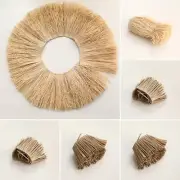 Jute Fringe Trim Background Wall Decoration Straw Tassels Lafite Grass GarlandA