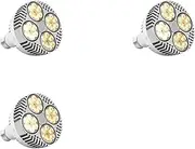 Mellisso 3X E27 Plant Lamp Light Bulb 35W LED Plant Grow Light Full Spectrum Warm White Light for Indoor Garden Greenhouse