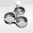 Egg Boiler Cooker Egg Cooker Stainless Steel Egg Steamer Poacher