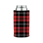 Stubbyz Scottish Tartan Plaid Stubby Cooler Slim
