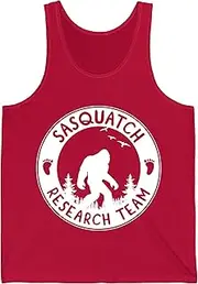 [Sumairah] Sasquatch Research Team Bigfoot Vintage Mythical Creature Tank Top