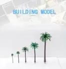Landscape Scenery Craft Train Railroad Scenery Tree Model Coconut Palm Tree
