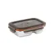 cuitisan 征旅系列 304可微波不鏽鋼保鮮盒 方形兩隔餐盤 大 700ml