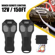 DC12V Wireless Winch Remote Control Kit Switch Handset Fit ATV SUV UTV Truck