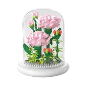 Flower Building Blocks Kits Home Office Decoration - Style 3