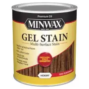 Minwax Gel Stain for Interior Wood Surfaces, Quart, Hickory