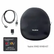 Yealink WH62-WH66-Kit 1208649 Portable Accessory Kit DECT Dongle,Cable,Carry Bag
