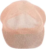 [DEARMAMY] 1Pc Women Breathable Straw Sun Hat with Vintage Octagonal Design for Outdoor Activities Sun Resistant All Match Hat Skin Pink