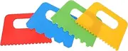 4Pcs Paint Scrapers Children Painting Scraping Brushes DIY Painting Brushes Line Scrapers for Art DIY