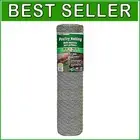 Versatile 36" x 150 ft Zinc-Coated Chicken Wire Fencing for Crafting and Gardens