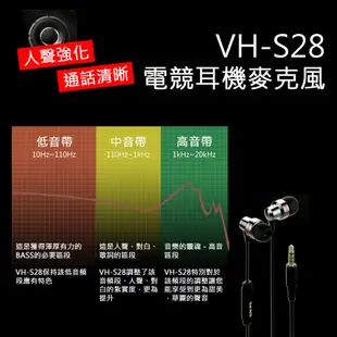 (福利品) VERICO 人聲強化電競耳麥VHS28