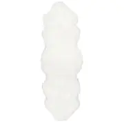 White Faux Sheep skin Rug Home idea indoor winter warm Fluffy 180cm