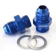 Aeroflow Carburettor Adapter - Male 9/16" x 24 to -6AN Short, AF701-06