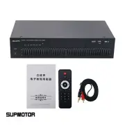 666BT 220V 40-band Stereo Graphic EQ Bluetooth Audio Equalizer Support USB Input