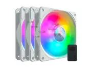 Cooler Master SickleFlow 120 Addressable RGB Fan (White Edition, 3 in 1 with