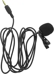 BELLIFFY Clip Microphone for Smartphones Portable Lapel Mic for Recording Compatible with Tablets and Cameras Easy to Use for Vlogging and Interviews