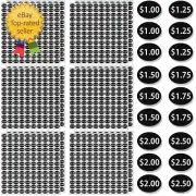 1560Pcs Vending Machine Price Labels, 12 Sheets Snack Vending Machine Labels Sti