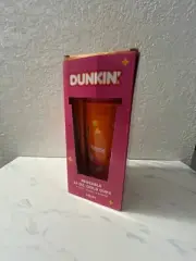 Dunkin 2025 Reusable Pack Of 4 Cups DunKing DunQueen