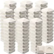 Baquler 100 Pcs Barbecue Ceramic Briquettes Gas Grill Ceramic Bricks Replacement Parts Reusable BBQ Bricks Evenly Heated Gas Grill Briquettes for Baker Chef, 2 x 2 inches