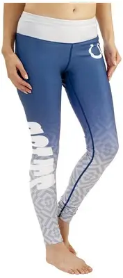 FOCO NFL Indianapolis Colts Gradient Print Leggings Women's Small