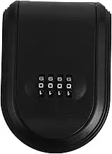 Generic Box Outdoor Key Box with Combination Code Wall Mounted Key Holder for House Secure Easy Installation for Household Use Lock Box