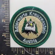 Adlerwarte Kreuzenstein Patch - Austrian Eagle Observatory Souvenir