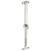Key Locking Telescopic Window Stay, Chrome