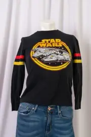 Star Wars Millenium Falcon long sleeved Tshirt sz Small