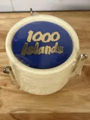 Vintage 1000 Islands Coaster Set 8 Coasters Sealed New In Holder
