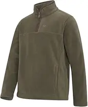 [Hoggs of Fife] Stenton 1/4 Zip Fleece - Lovat XX-Large